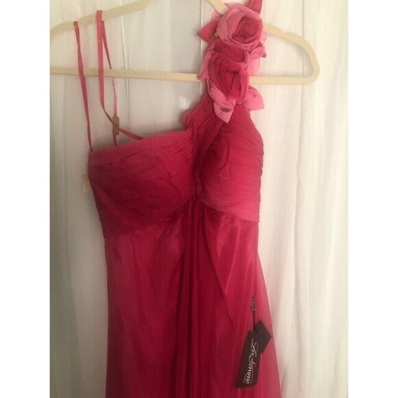 La Femme Beautiful Fuchsia, Prom, Formal Dance Gown Sz 2  $35 - Picture 2 of 9